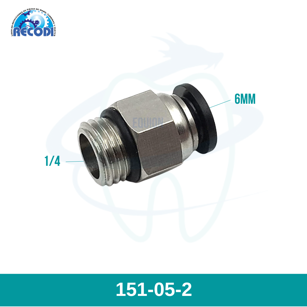 Conector rápido PC6-02G