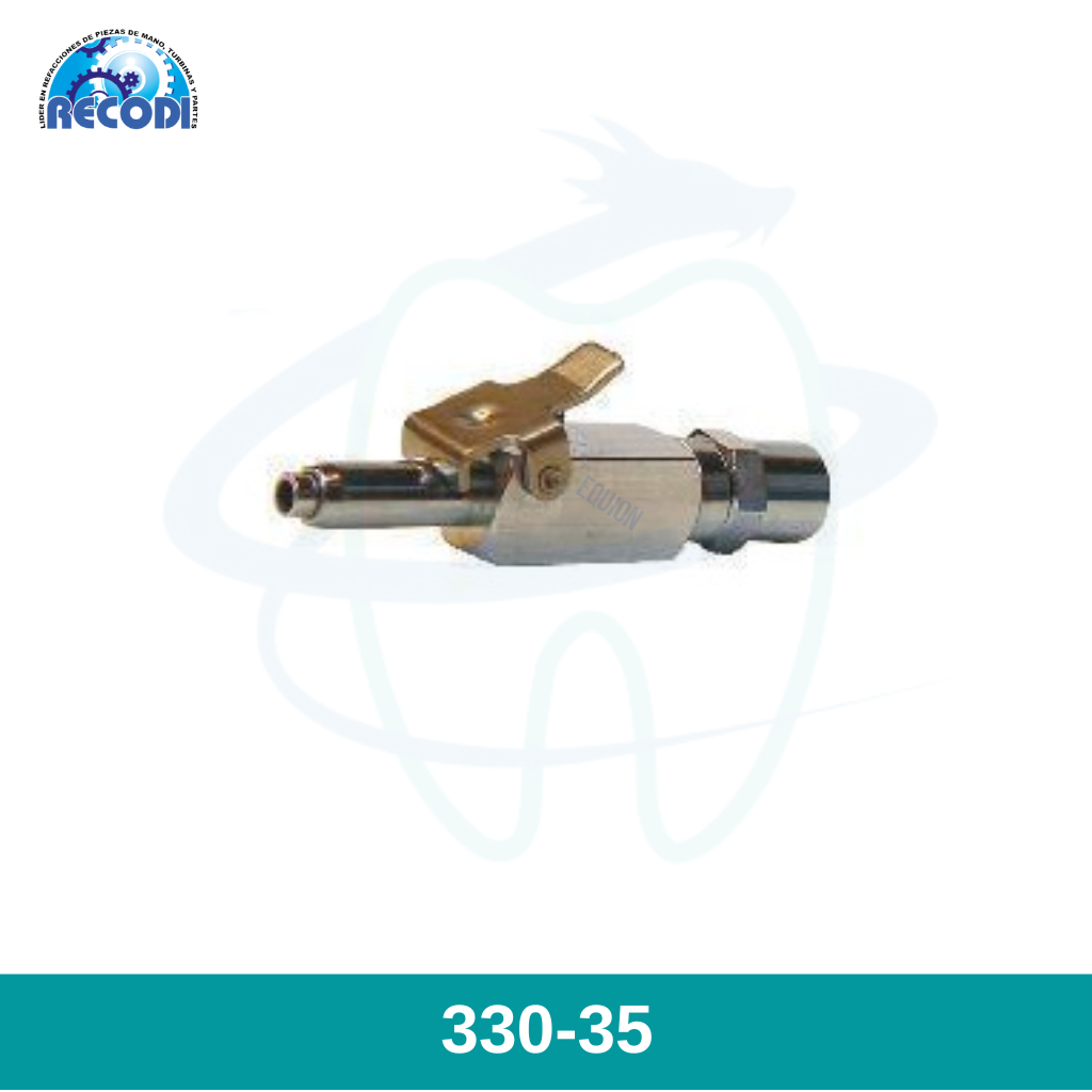 Conector macho p/ agua